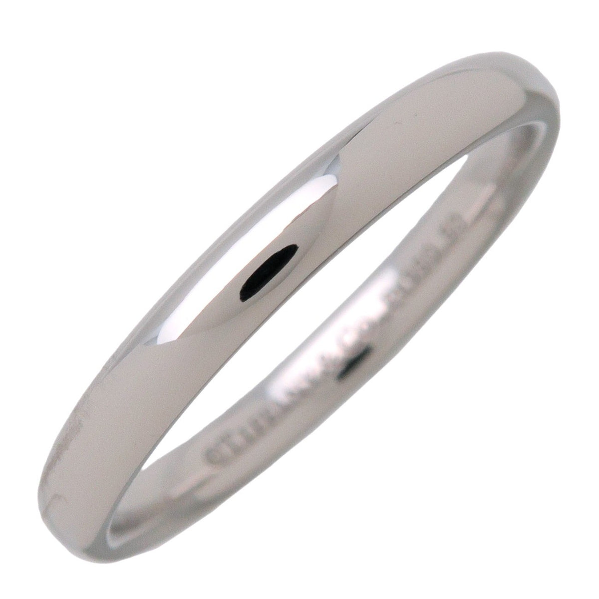 Tiffany & Co. Forever Wedding Band 950 Platinum Silver Platinum Ring Jewelry (Pre-Owned)