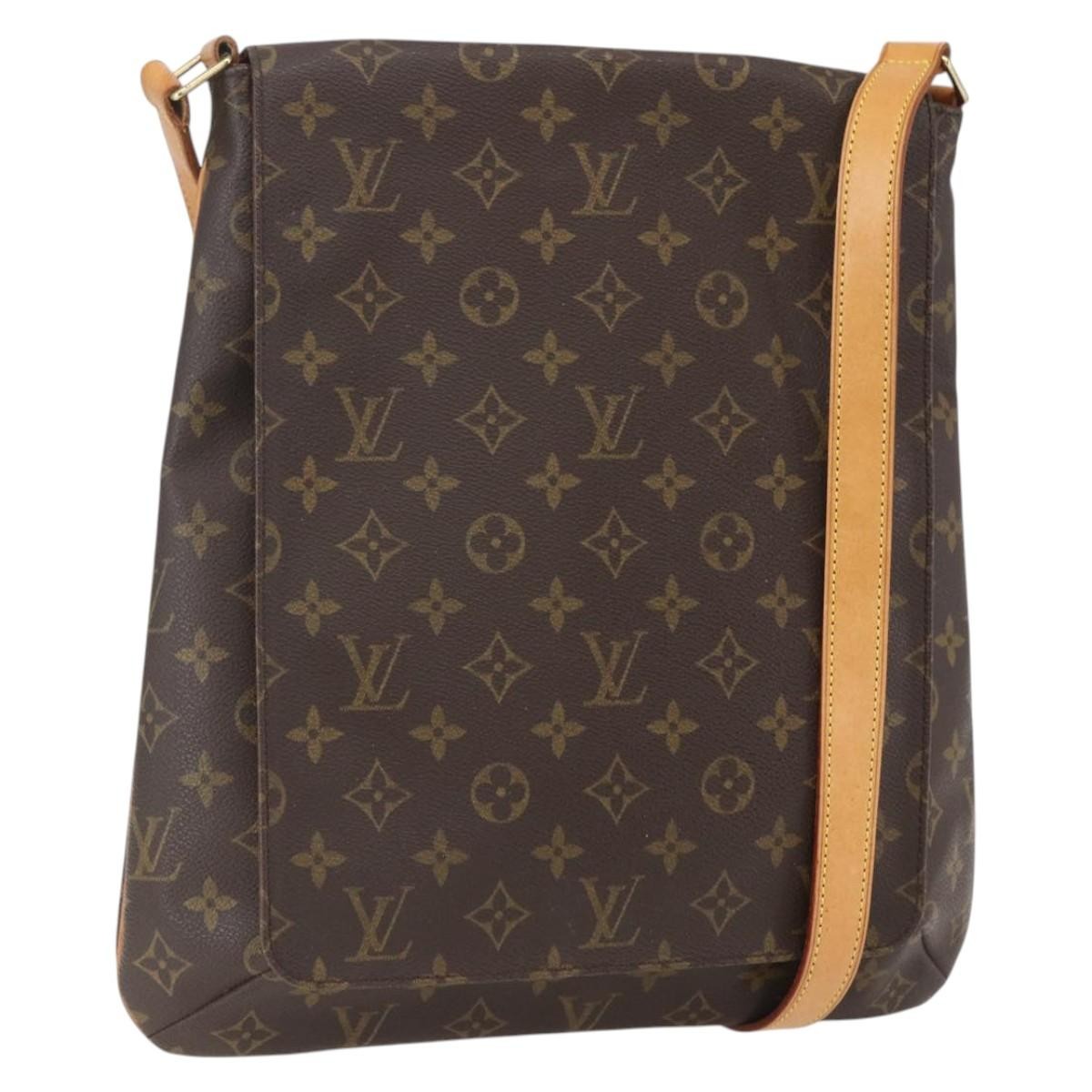 Louis Vuitton Musette Monogram Canvas Brown Canvas Handbag (Pre-Owned)