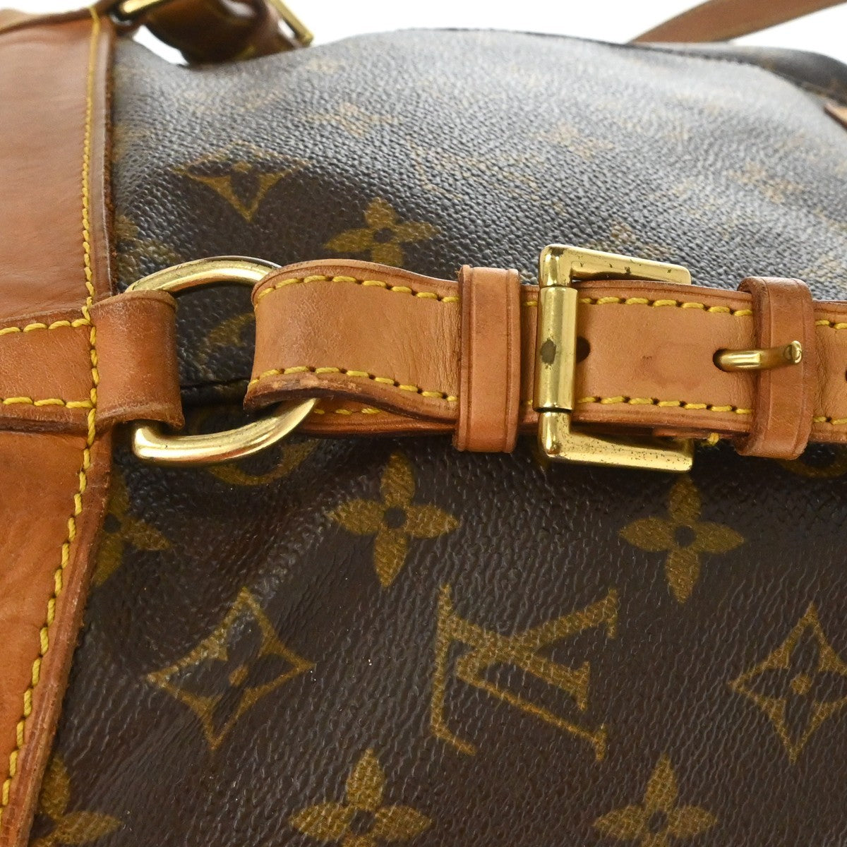 Louis Vuitton Montsouris Monogram Canvas Brown Canvas Backpack Bag (Pre-Owned)