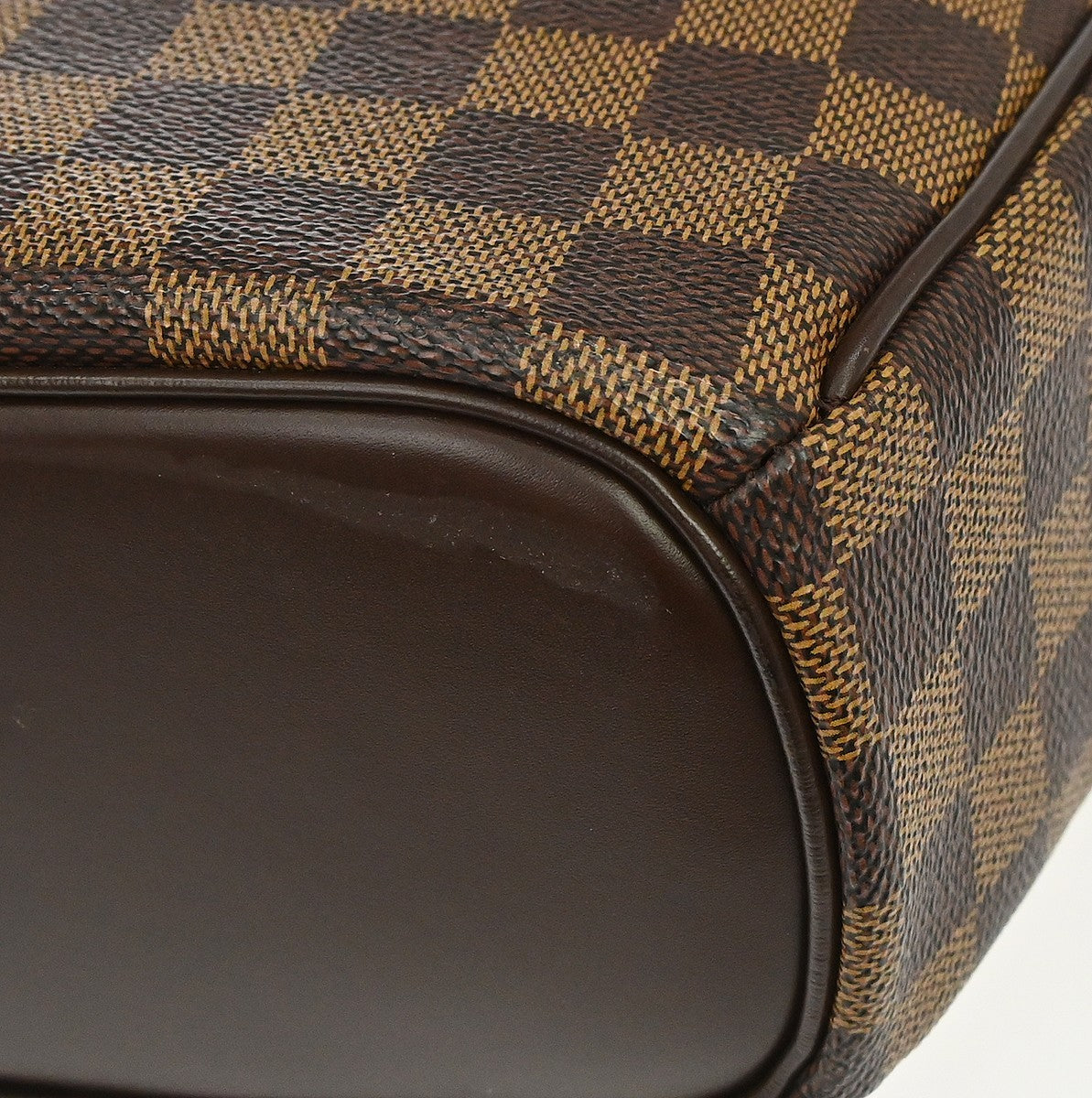 Louis Vuitton Sarria Damier Brown Canvas Handbag (Pre-Owned)