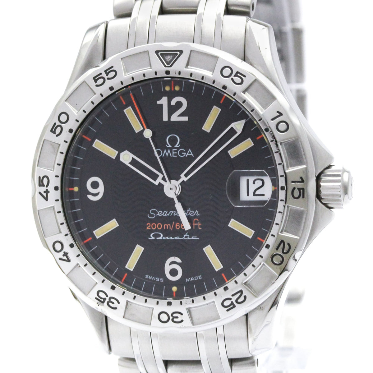 Omega Seamaster Professional 200 Pre Bond Chronometer Quartz Stainless Steel Watch (Pre-Owned)