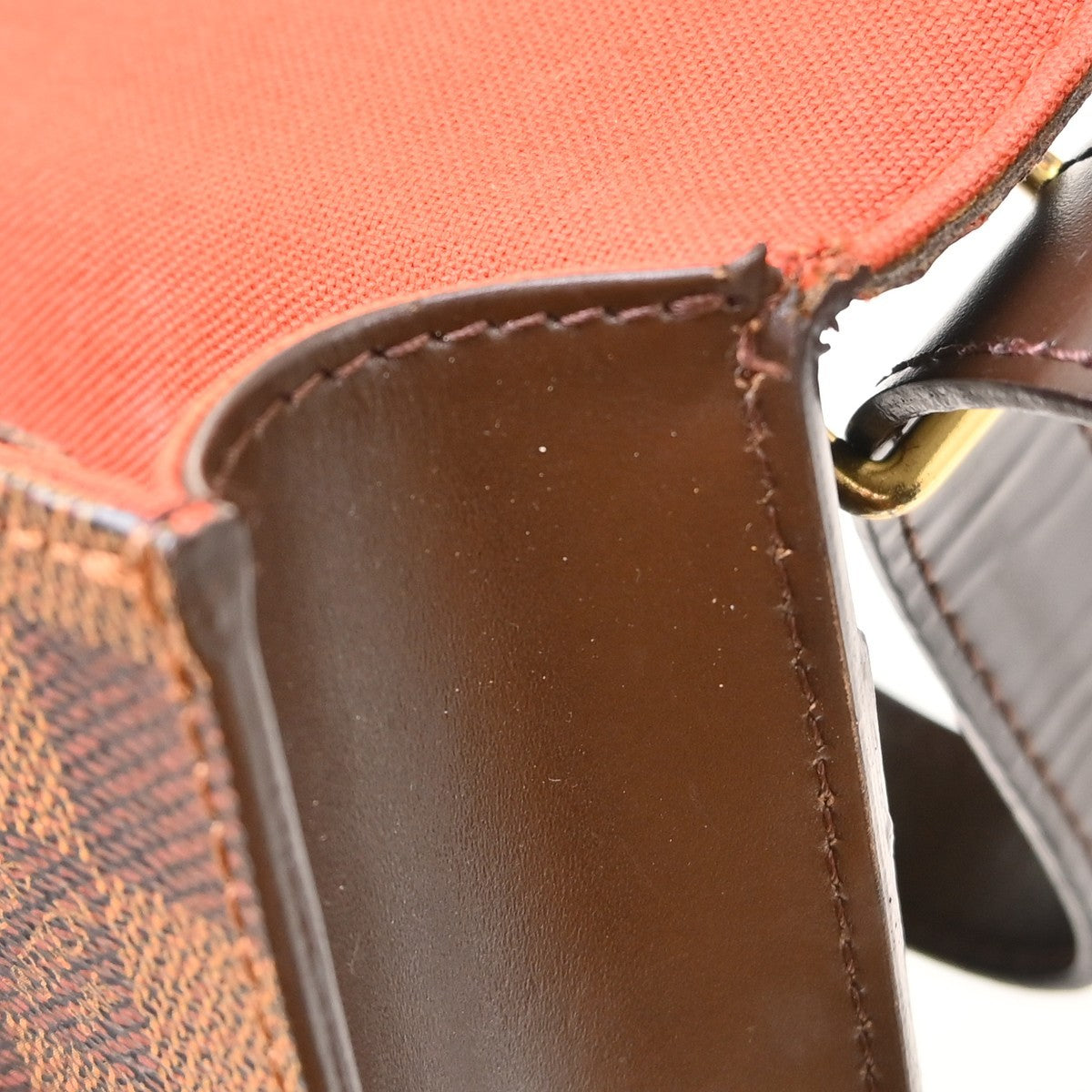 Louis Vuitton Portobello Messenger Damier Ebene Brown Canvas Shoulder Bag Bag (Pre-Owned)