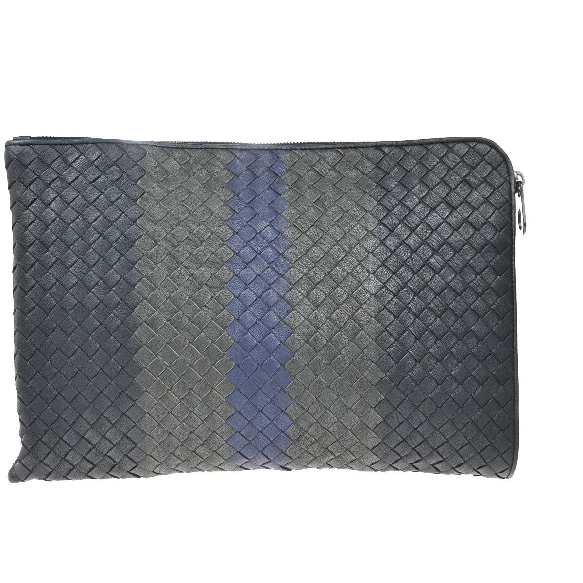 Bottega Veneta Portfolio Intrecciato Nappa Multicolour Leather Clutche & Pouche Bag (Pre-Owned)