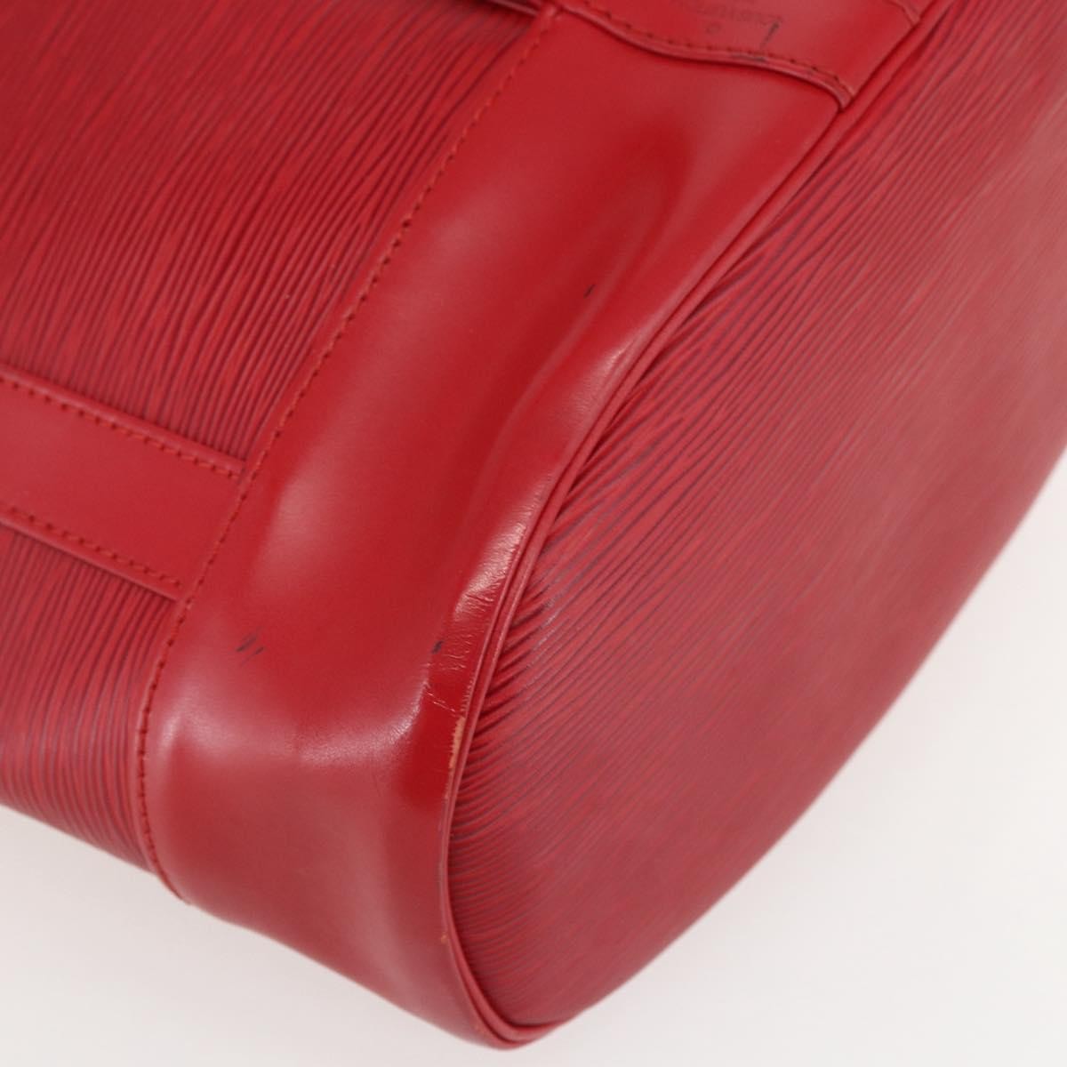 Louis Vuitton Randonnee Epi Leather Red Leather Shoulder Bag Bag (Pre-Owned)