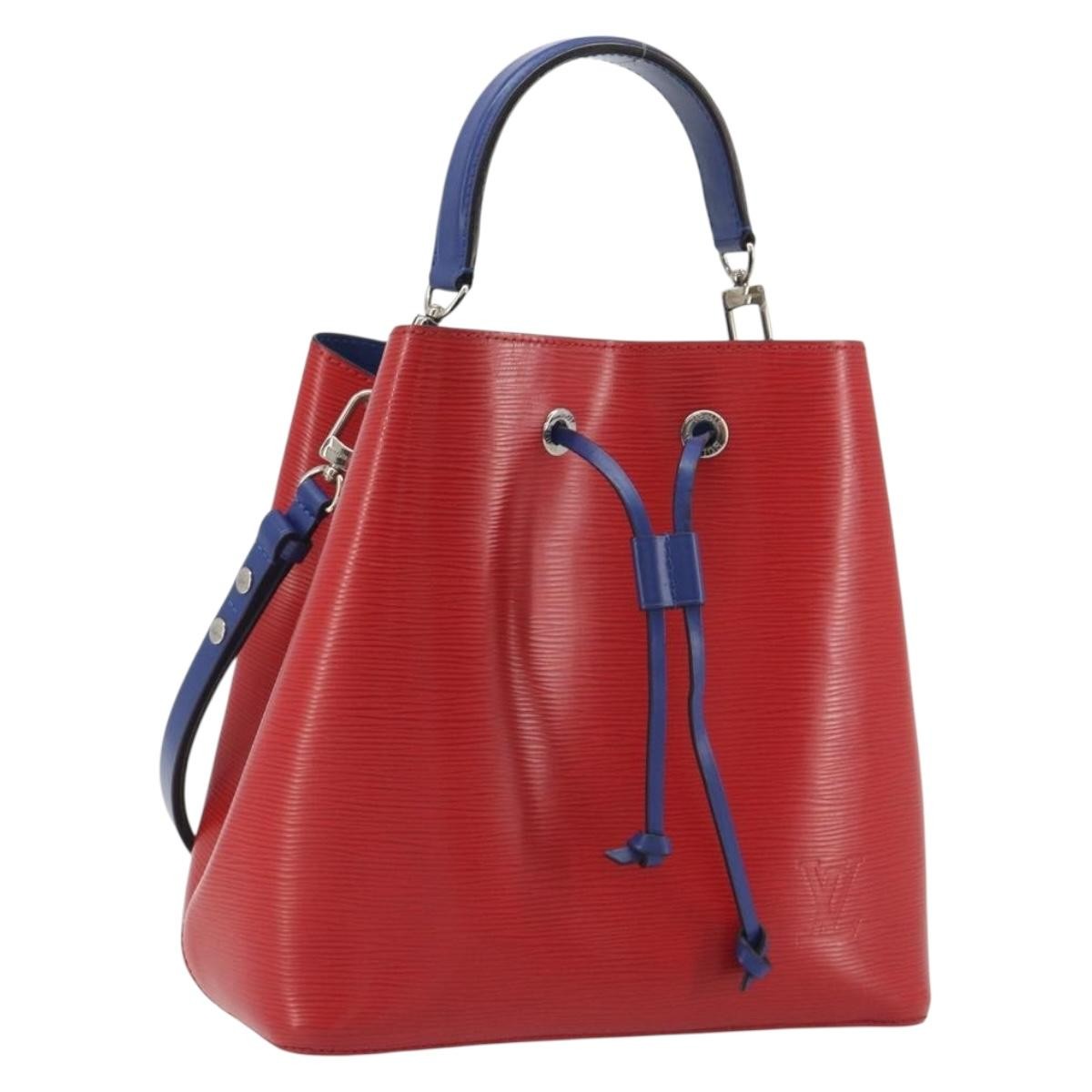 Louis Vuitton Neonoe Epi Leather Red Leather Handbag (Pre-Owned)