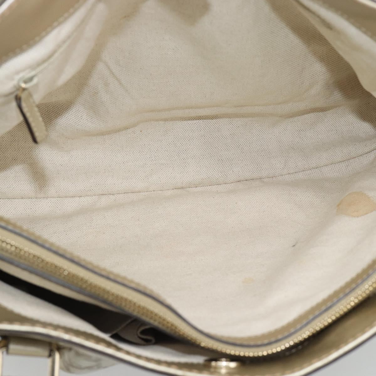 Gucci Sukey Top Handle Guccissima Leather Gold Leather Tote Bag Bag (Pre-Owned)