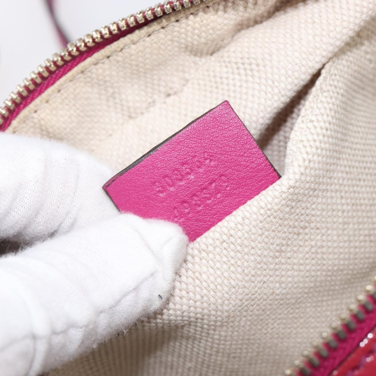 Gucci Soho Disco Patent Pink Patent_Leather Crossbody Bag Bag (Pre-Owned)