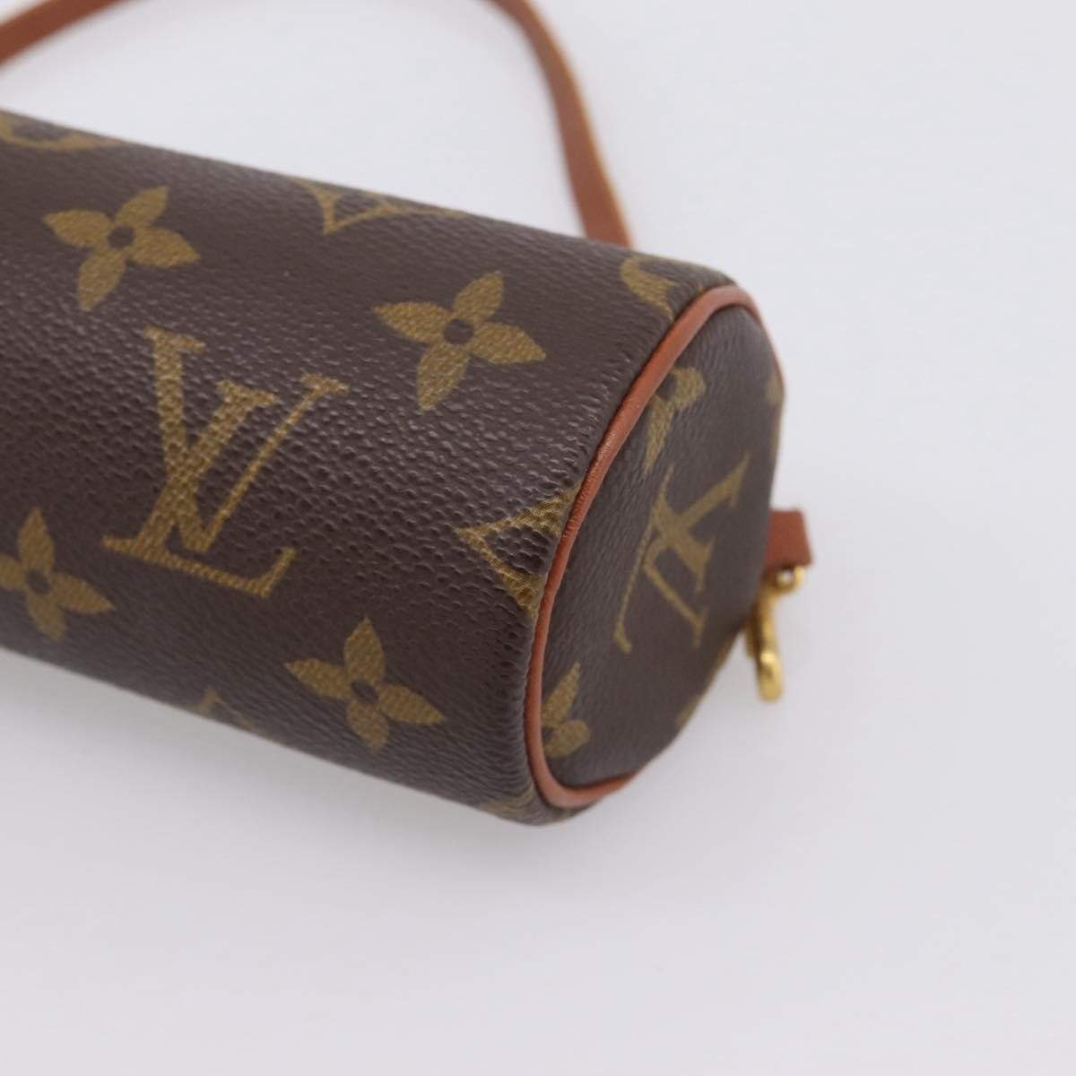 Louis Vuitton Papillon Pochette Monogram Canvas Brown Canvas Clutche & Pouche Bag (Pre-Owned)