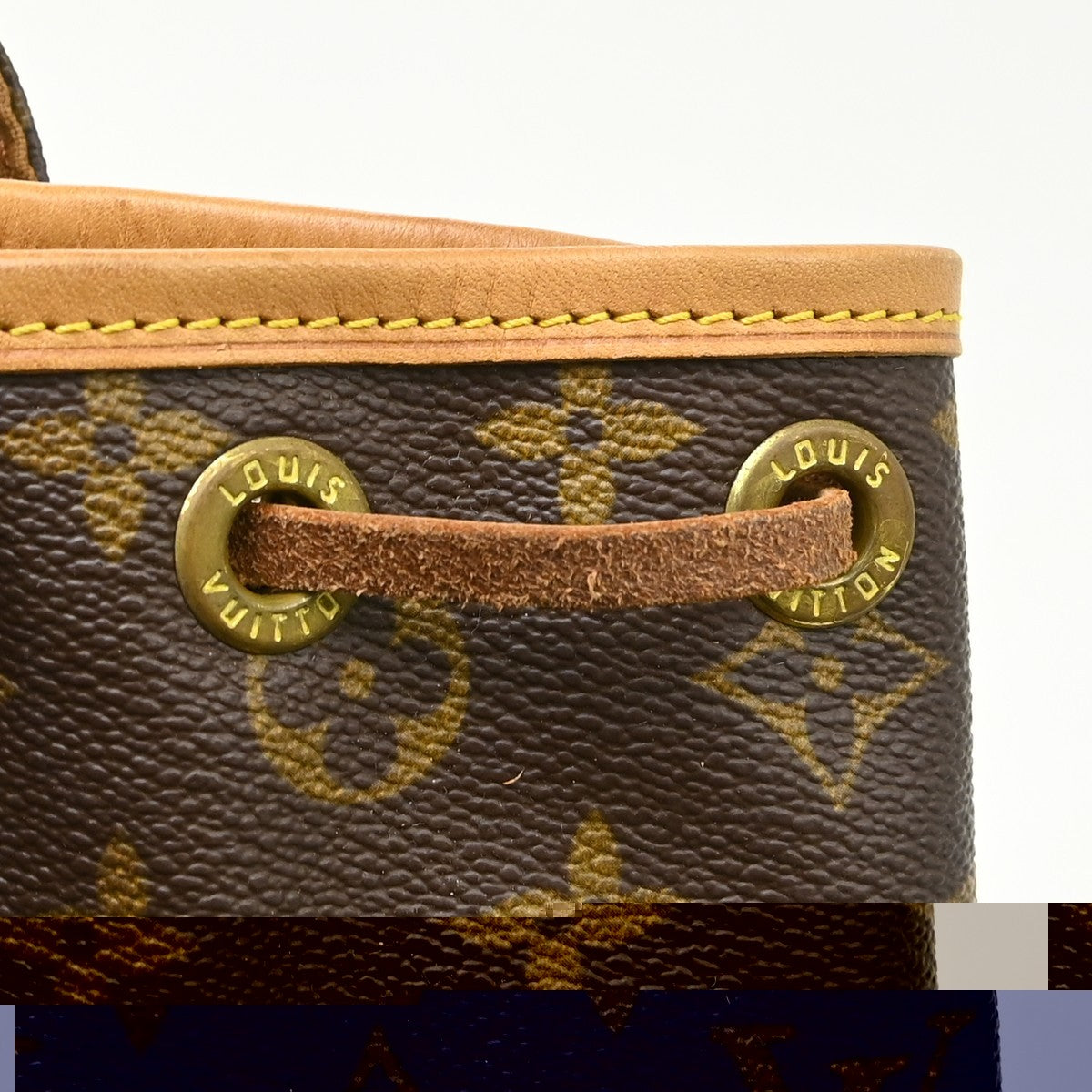 Louis Vuitton Vintage Montsouris Monogram Canvas Brown Canvas Backpack Bag (Pre-Owned)