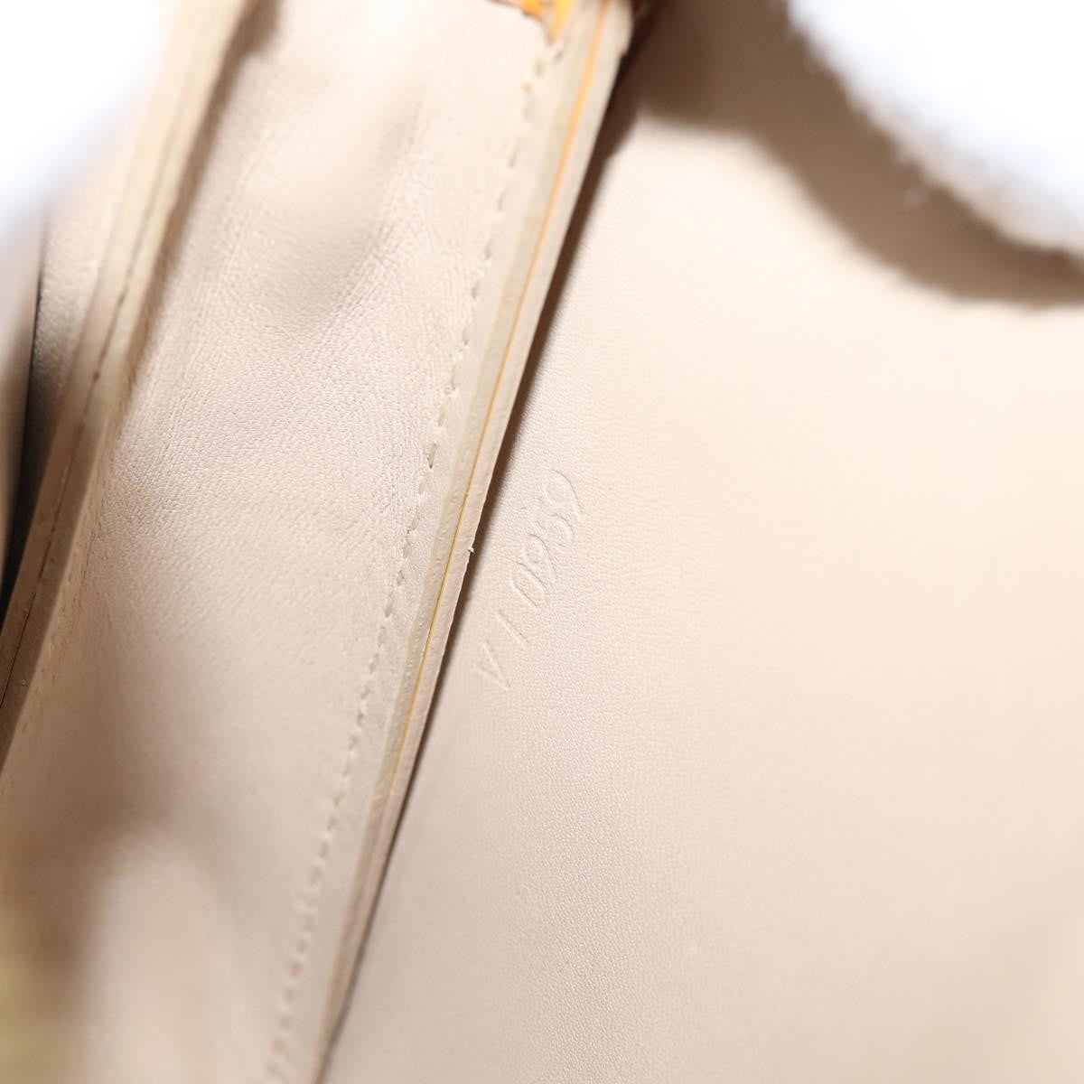 Louis Vuitton Lexington Pochette Monogram Vernis Beige Patent_Leather Clutche & Pouche Bag (Pre-Owned)