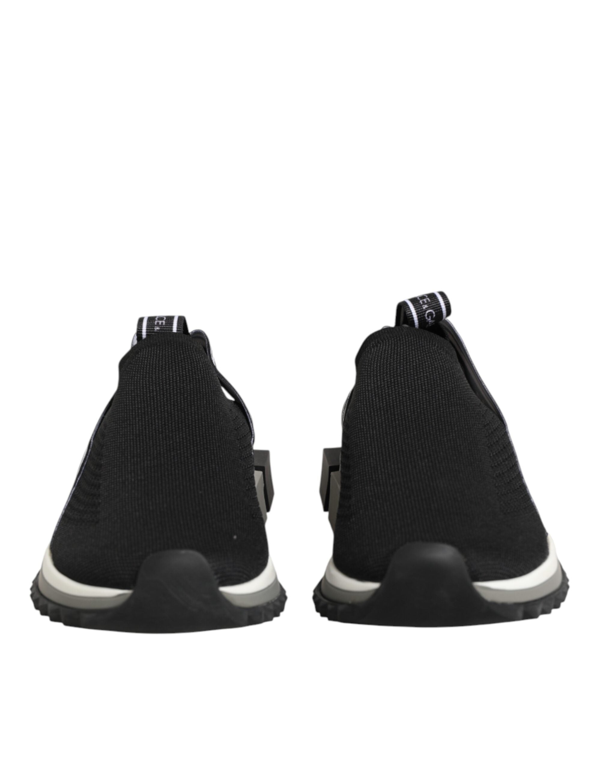 Dolce & Gabbana Black Slip On Sorrento Low Top Sneakers Women's Shoes