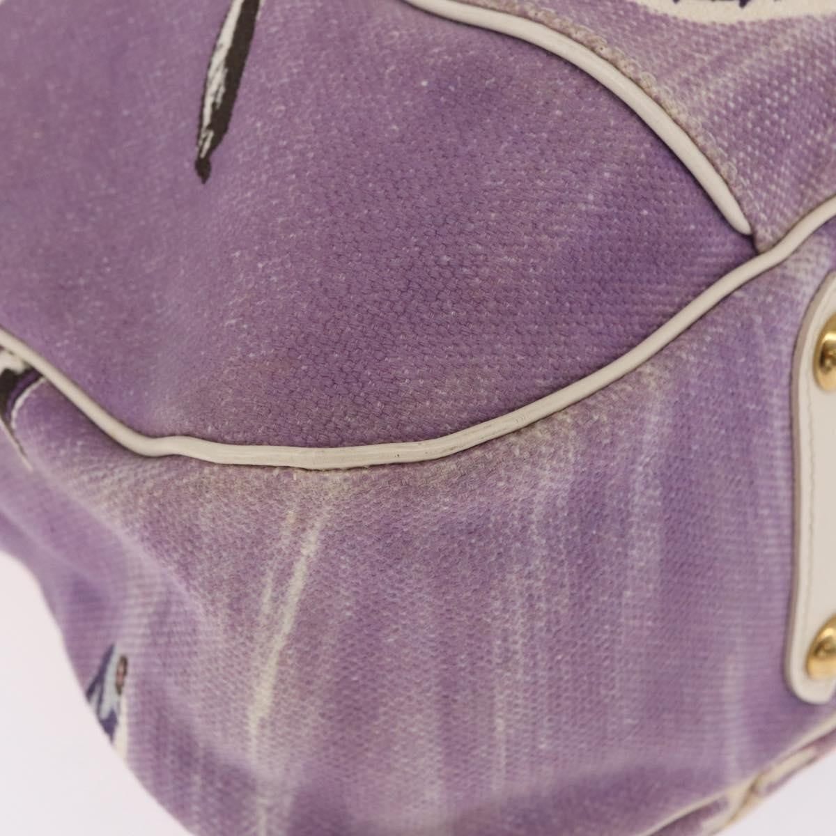 Louis Vuitton Galliera Riviera Cruise Canvas Purple Canvas Handbag (Pre-Owned)