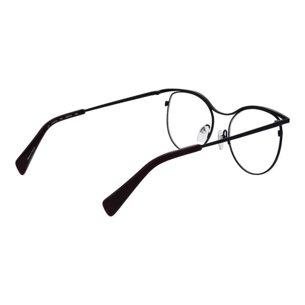 Yohji Yamamoto Black Metal Glasses Women's (Frames)
