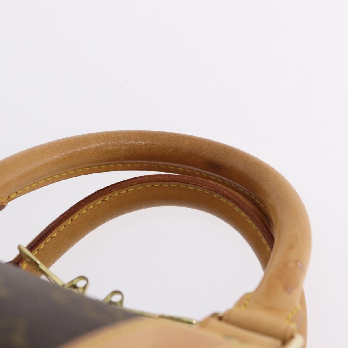 Louis Vuitton Keepall Bandouliere Monogram Canvas Brown Canvas Travel Bag Bag (Pre-Owned)