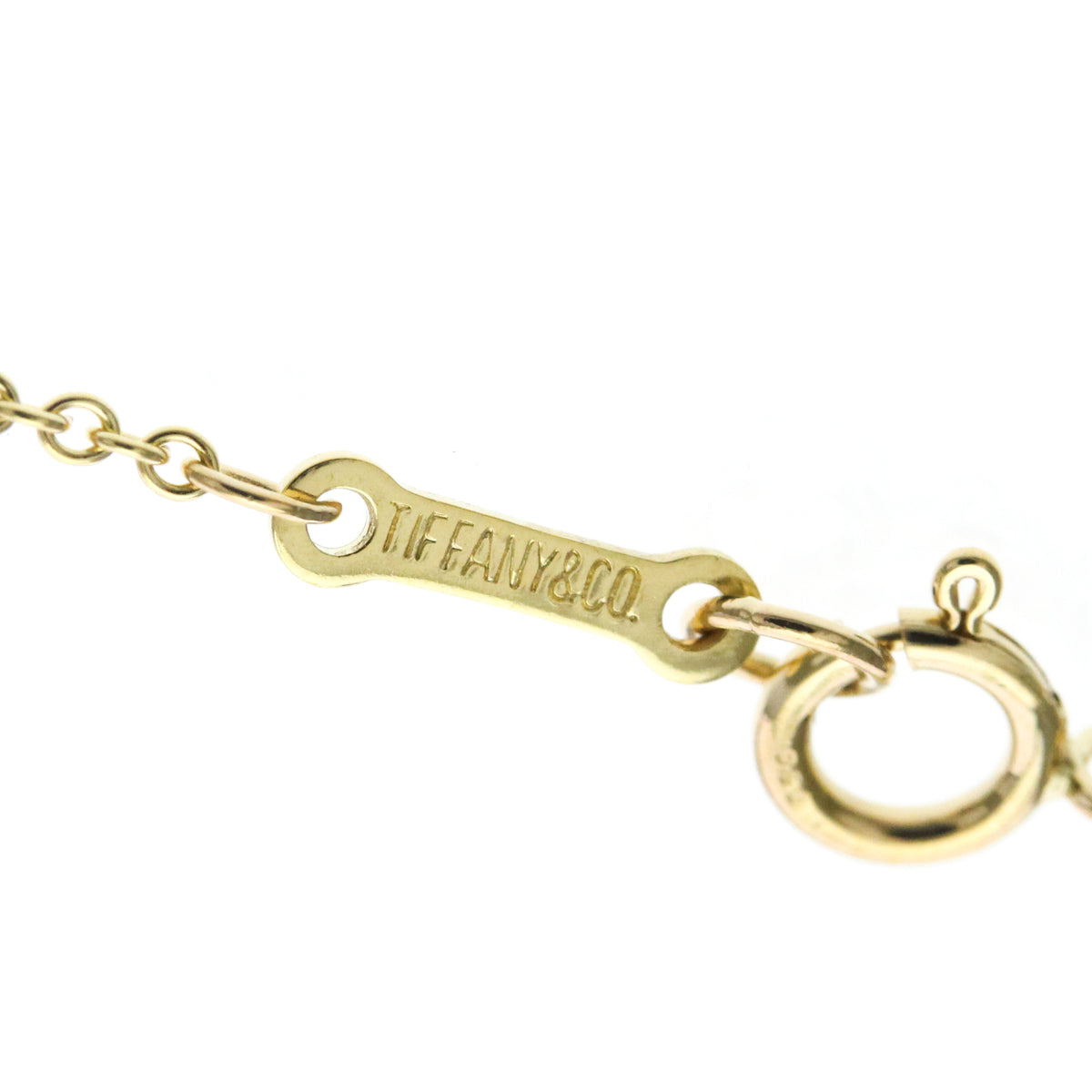 Tiffany & Co. Elsa Peretti Apple Pendant 18K Yellow Gold Gold Yellow_Gold Necklace Jewelry (Pre-Owned)