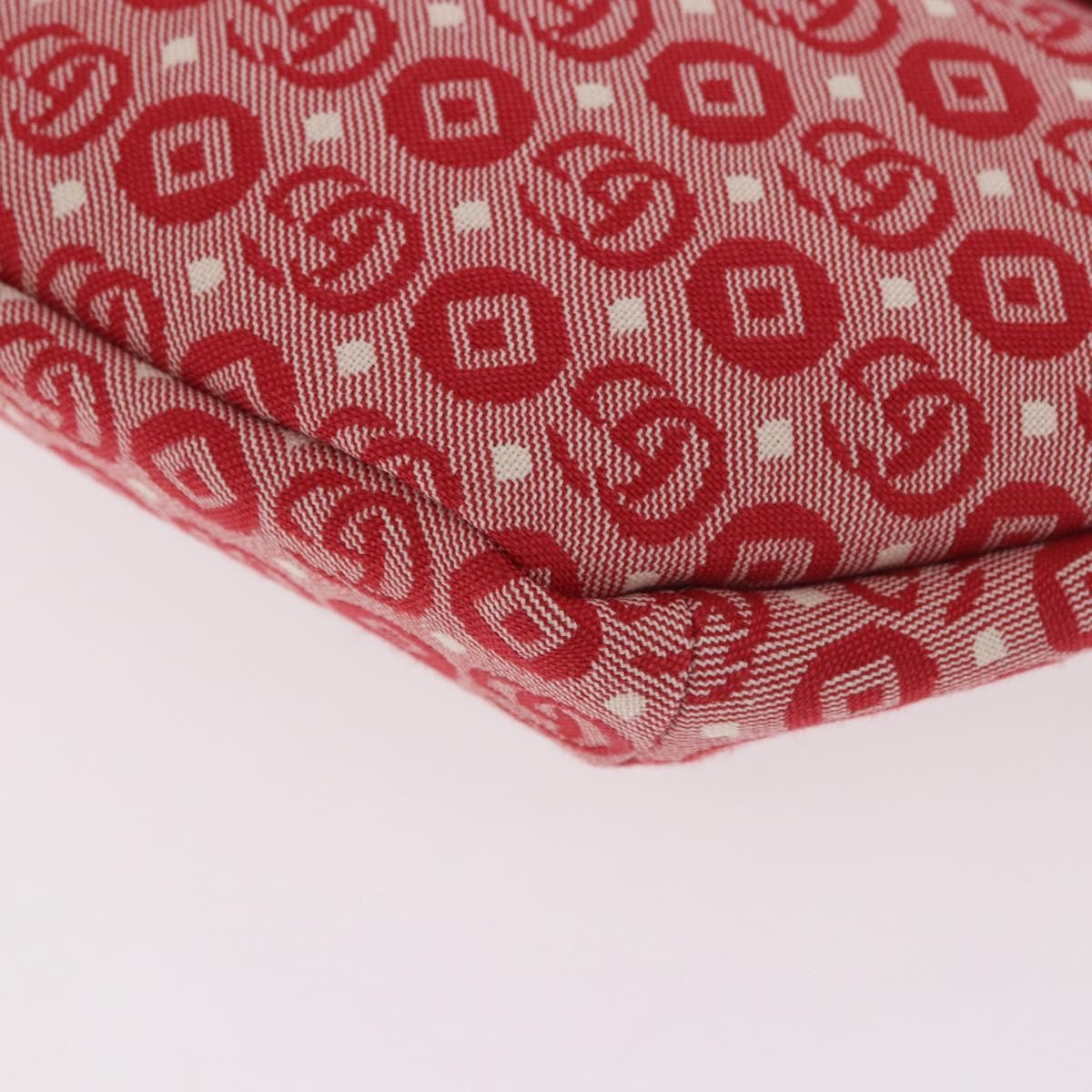 Gucci Children's Belt Printed Gg Coated Canvas Red Canvas Handbag (Pre-Owned)