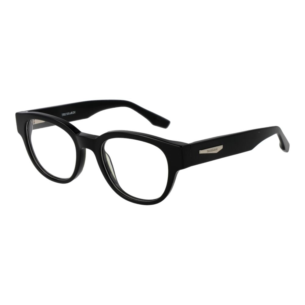 Trussardi Black Acetate Glasses Men's (Frames)