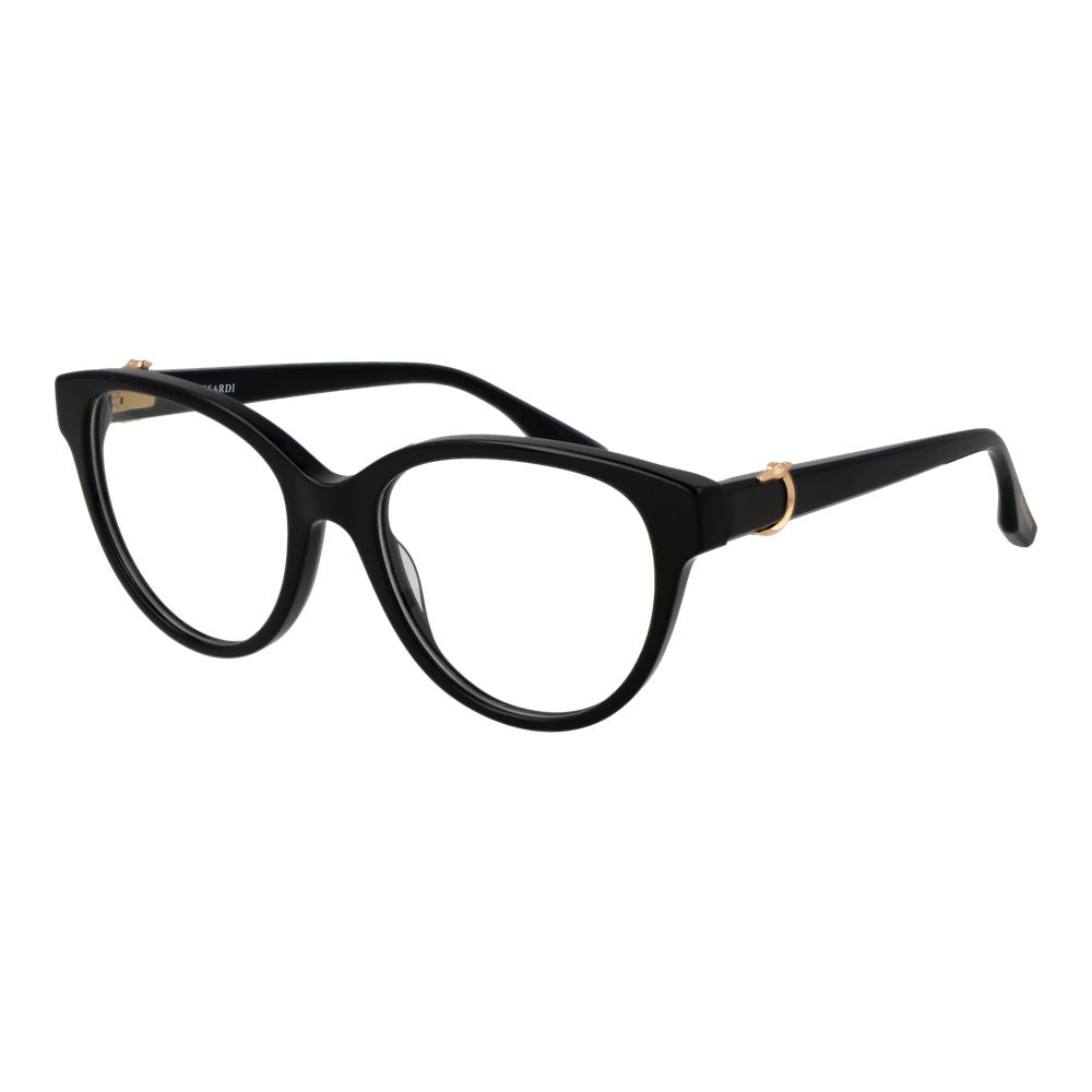 Trussardi Black Acetate Glasses Women's (Frames)