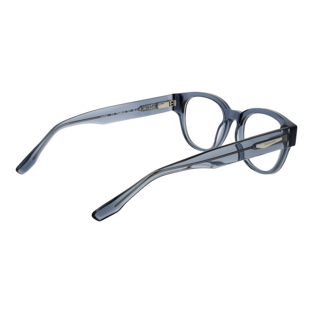 Trussardi Blue Acetate Glasses Men's (Frames)