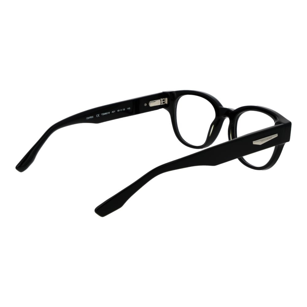 Trussardi Black Acetate Glasses Men's (Frames)