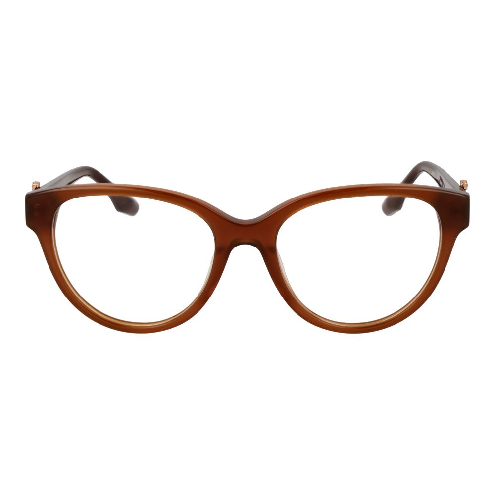 Trussardi Brown Acetate Glasses Women's (Frames)