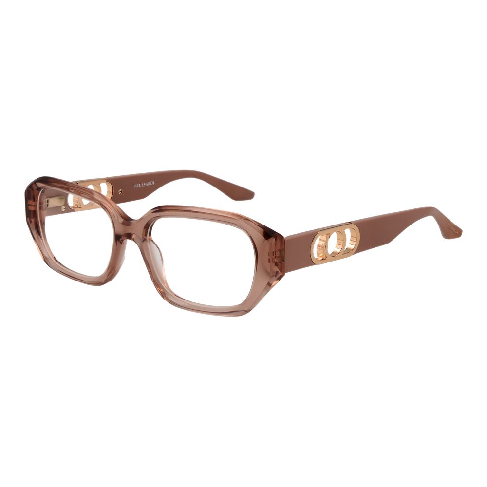Trussardi Pink Acetate Glasses Women's (Frames)