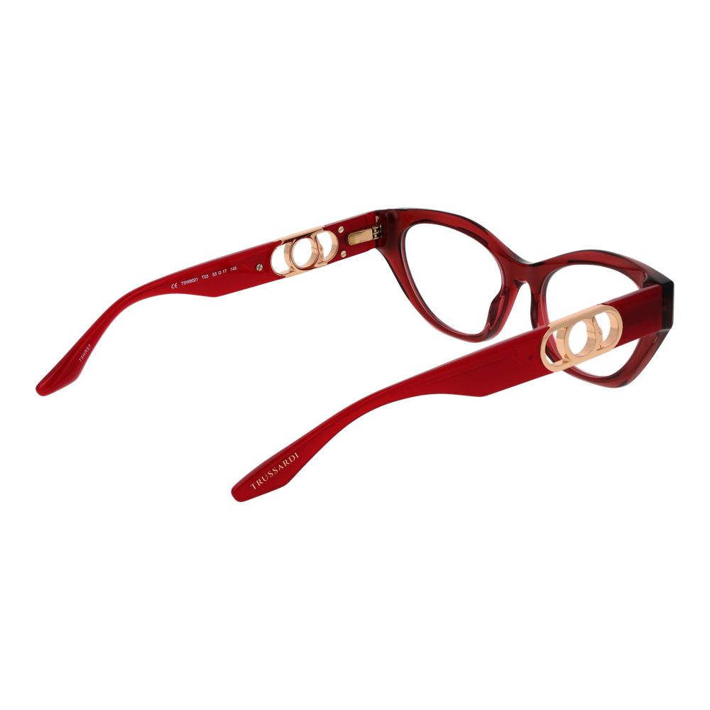 Trussardi Multicolor Acetate Glasses Women's (Frames)