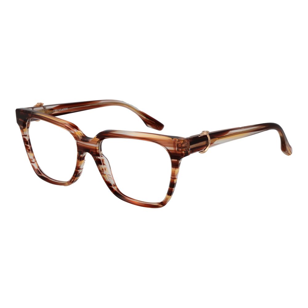 Trussardi Orange Acetate Glasses Women's (Frames)