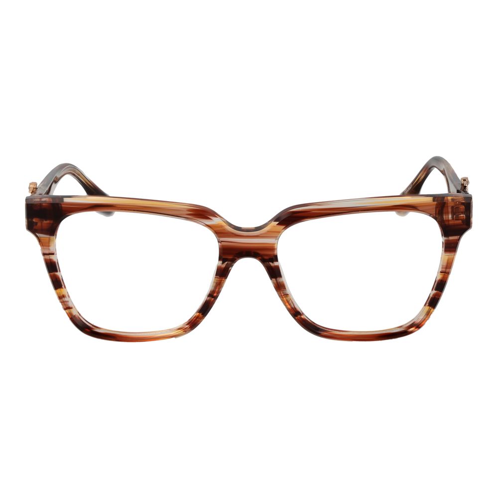 Trussardi Orange Acetate Glasses Women's (Frames)