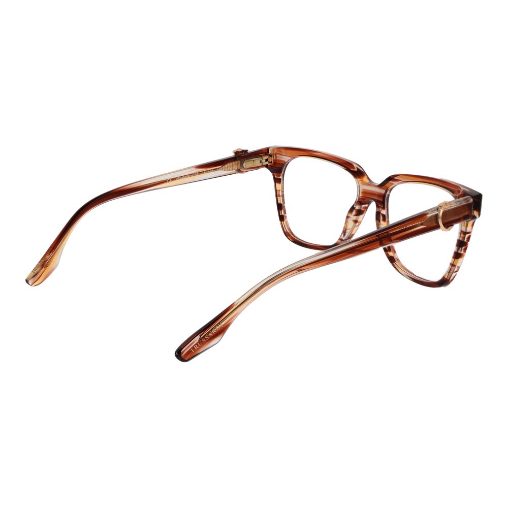 Trussardi Orange Acetate Glasses Women's (Frames)
