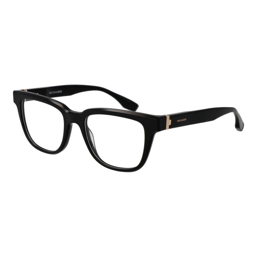 Trussardi Black Acetate Glasses Men's (Frames)