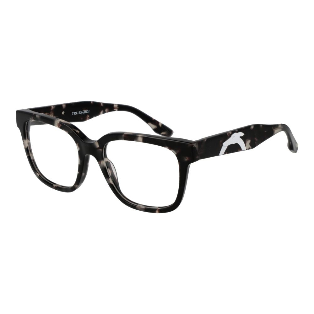 Trussardi Black Acetate Glasses Men's (Frames)