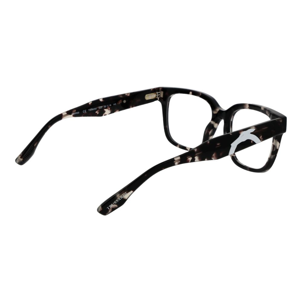 Trussardi Black Acetate Glasses Men's (Frames)