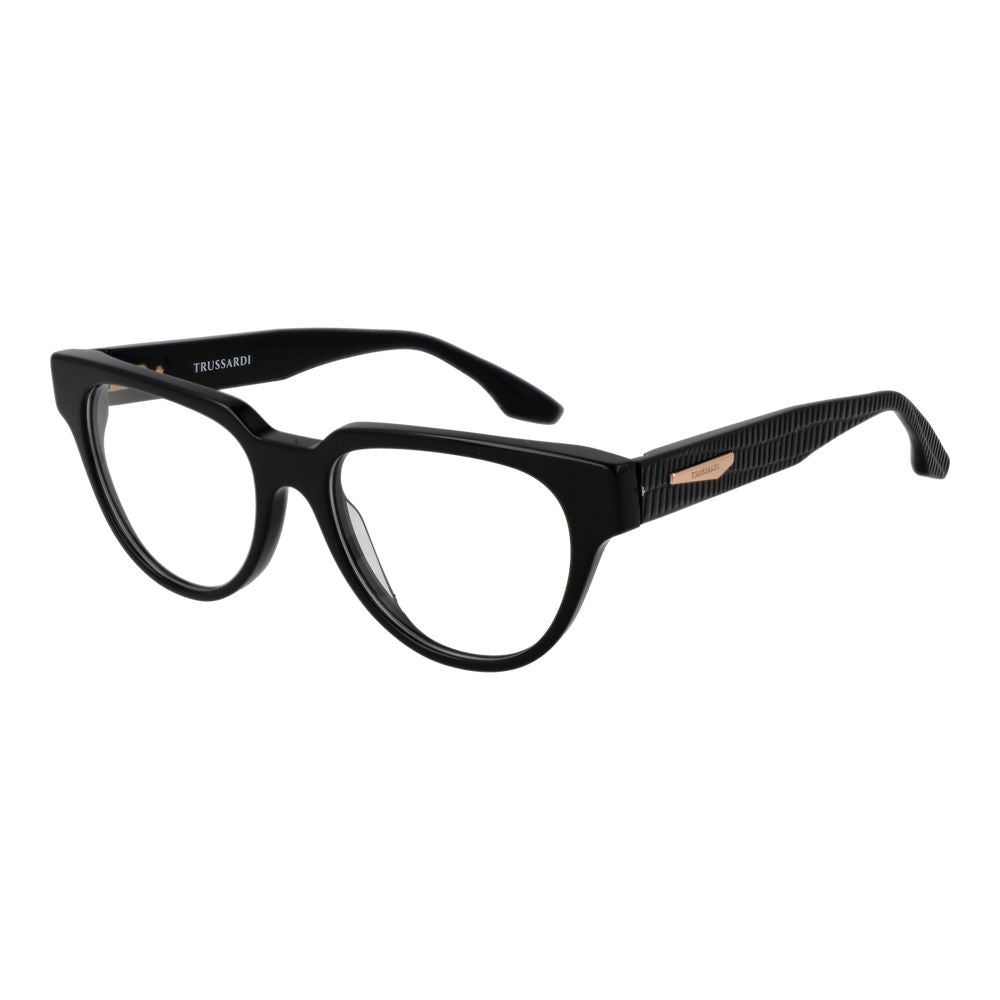 Trussardi Black Acetate Glasses Women's (Frames)