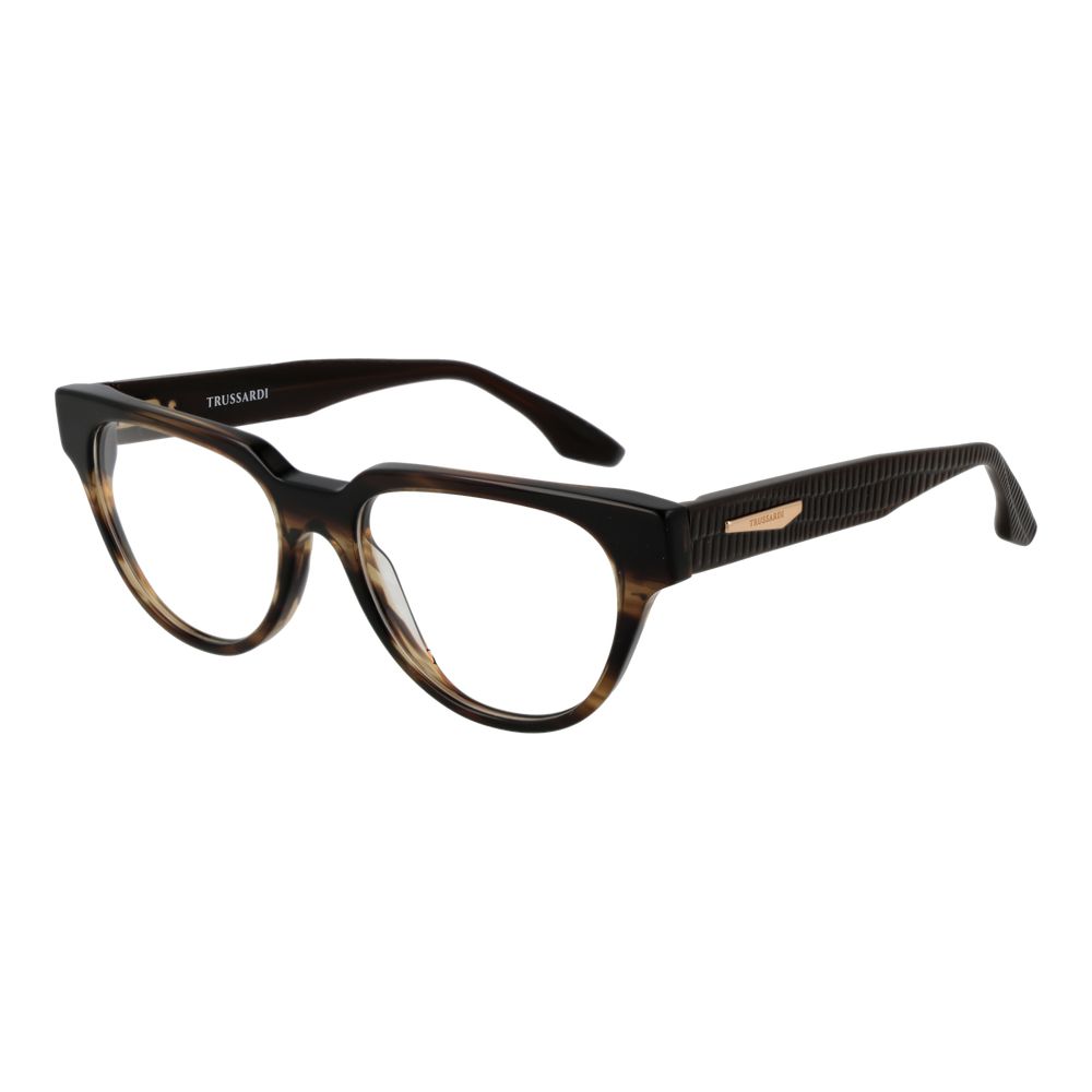 Trussardi Brown Acetate Glasses Women's (Frames)
