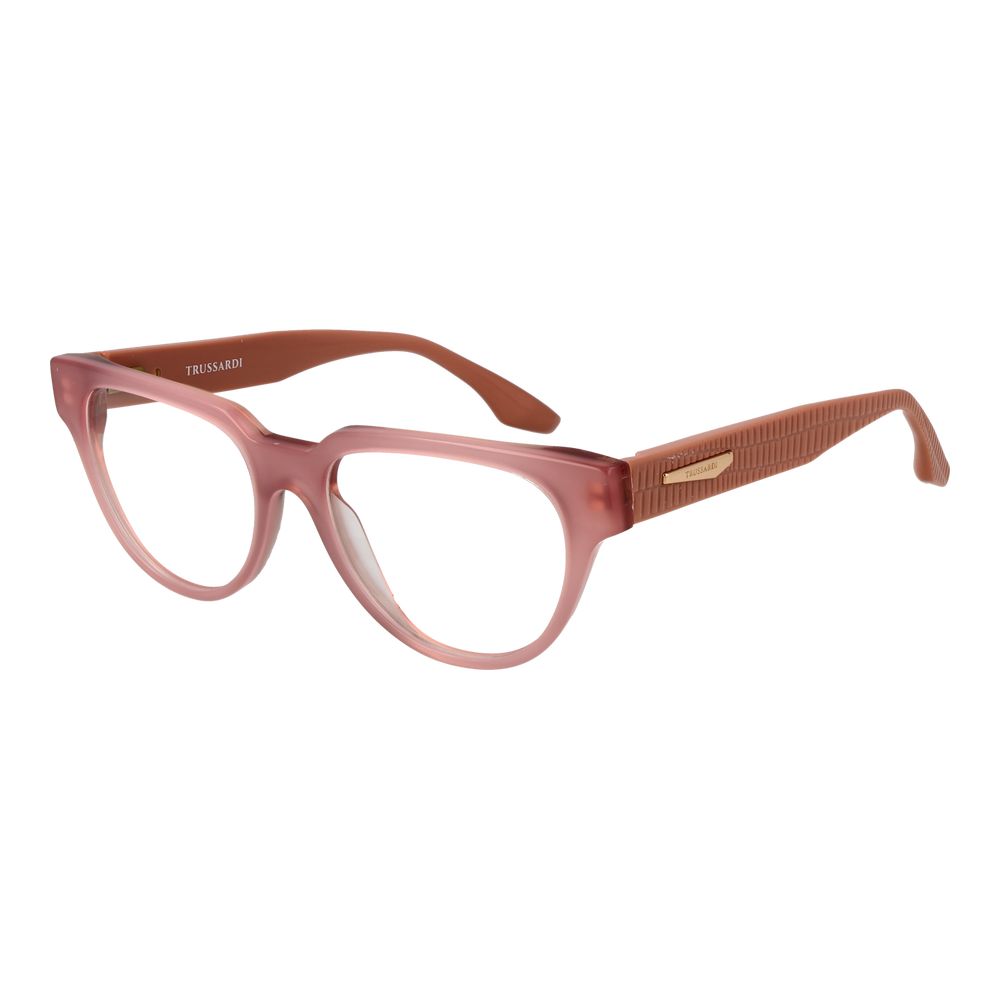 Trussardi Pink Acetate Glasses Women's (Frames)