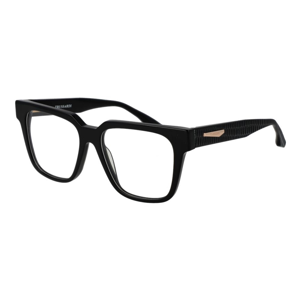 Trussardi Black Acetate Glasses Women's (Frames)