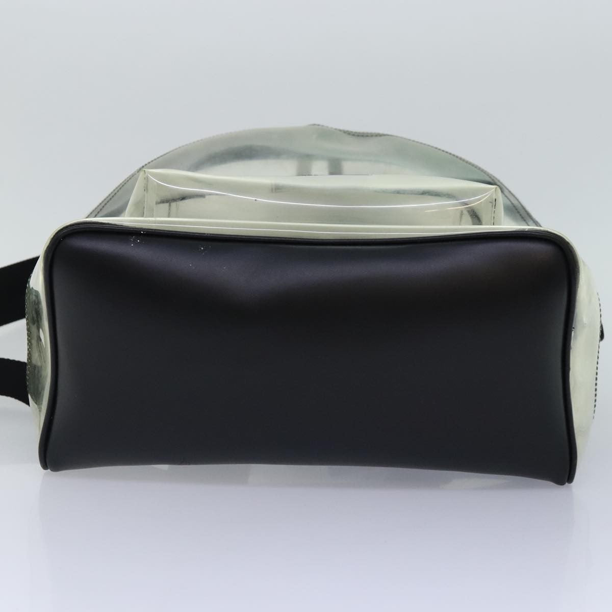 Bally Vintage Vinyl Transparent Plastic Backpack Bag (Pre-Owned)