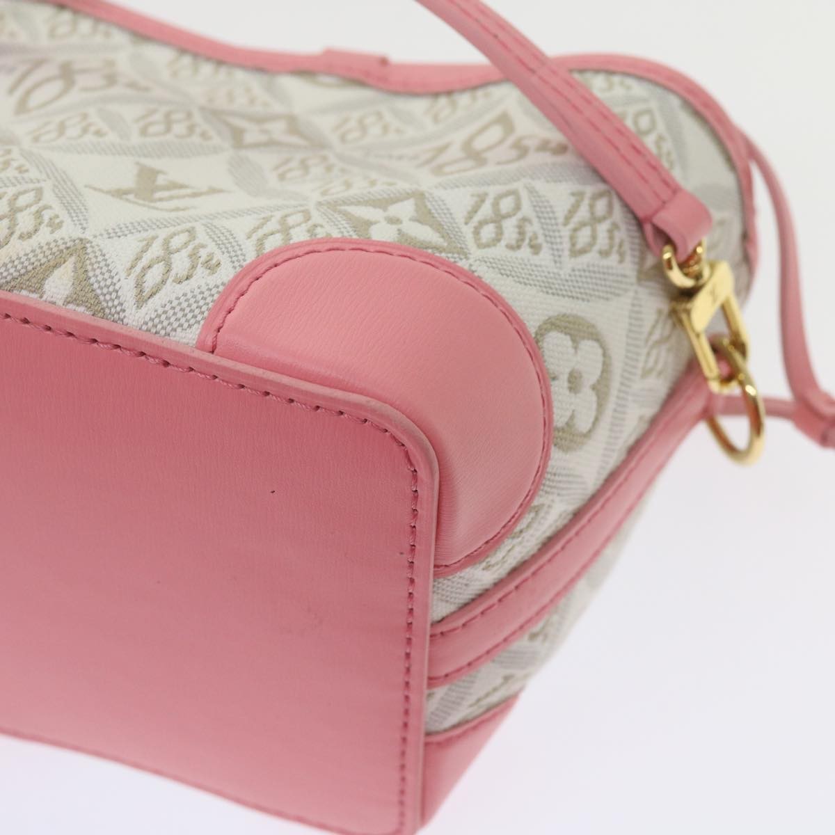 Louis Vuitton Noe Purse Limited Edition Since 1854 Monogram Jacquard Pink Canvas Shoulder Bag Bag (Pre-Owned)