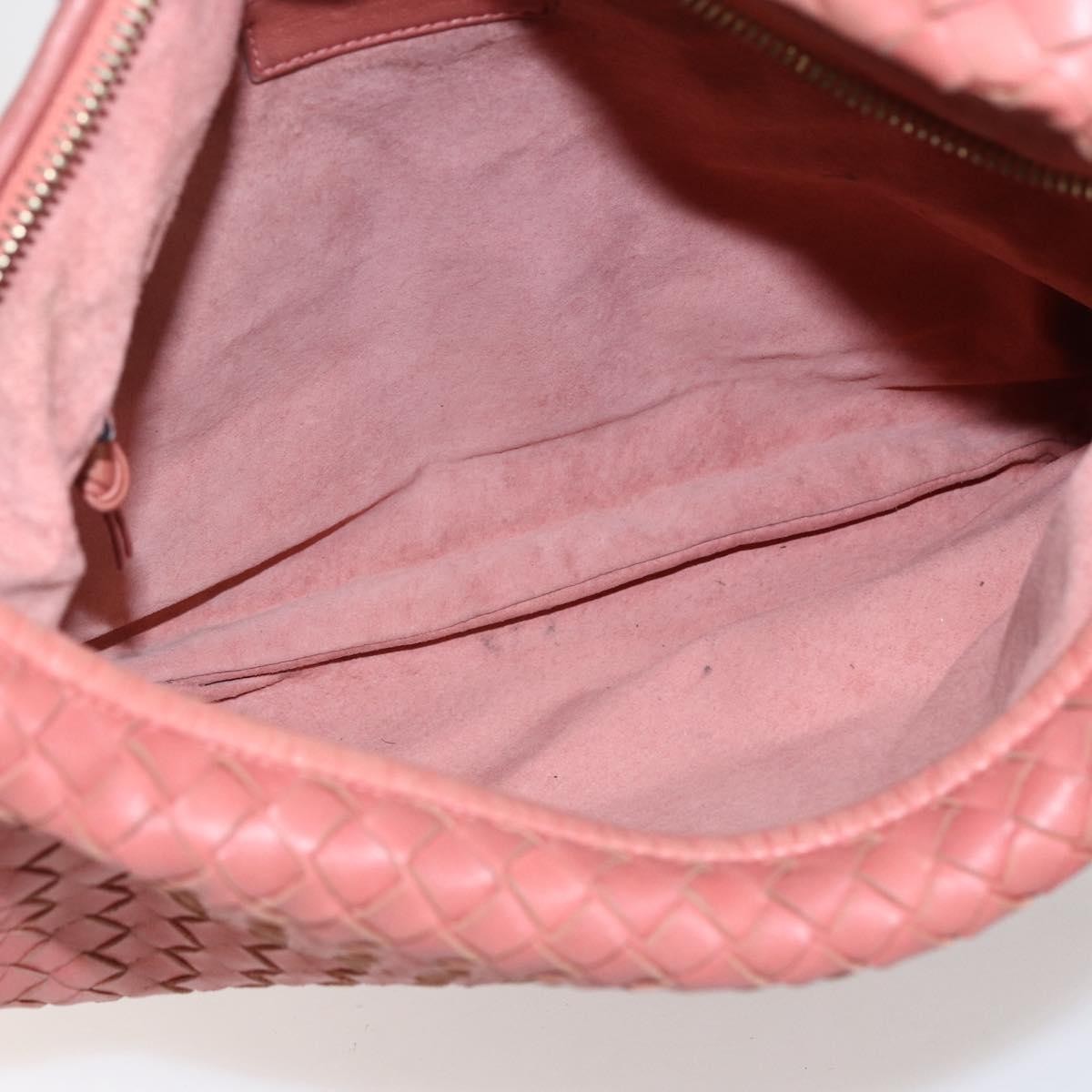 Bottega Veneta Veneta Hobo Intrecciato Nappa Pink Leather Shoulder Bag Bag (Pre-Owned)