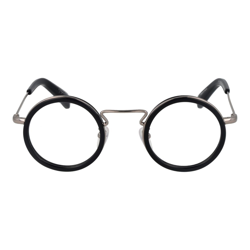 Yohji Yamamoto Black Metal & Plastic Glasses Men's (Frames)