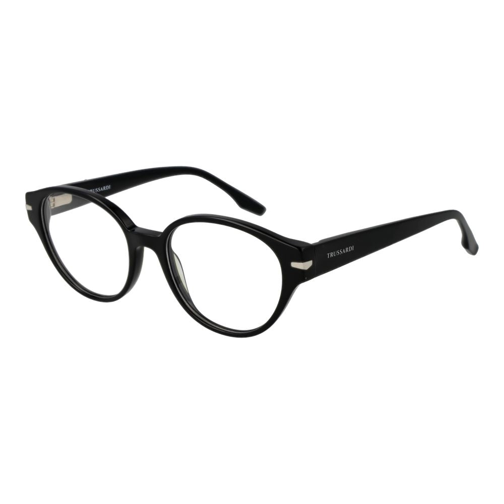 Trussardi Black Acetate Glasses Women's (Frames)