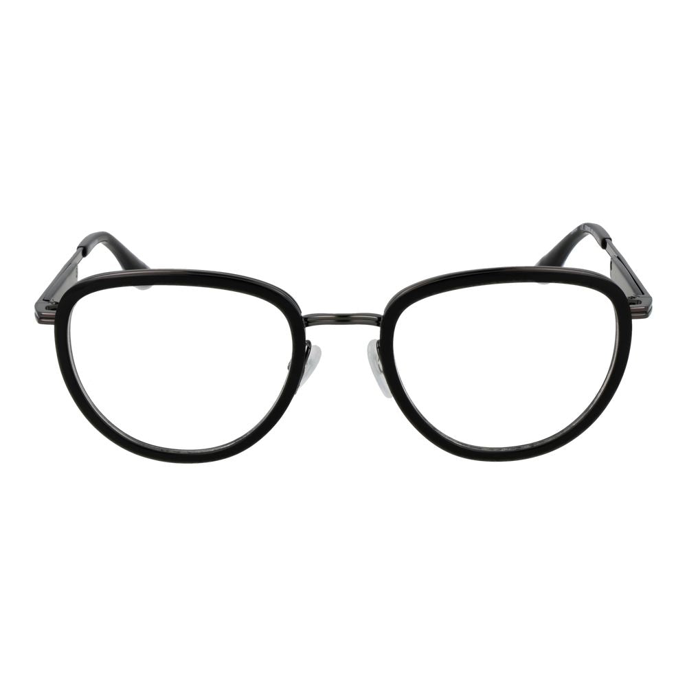 Trussardi Black Metal & Plastic Glasses Men's (Frames)