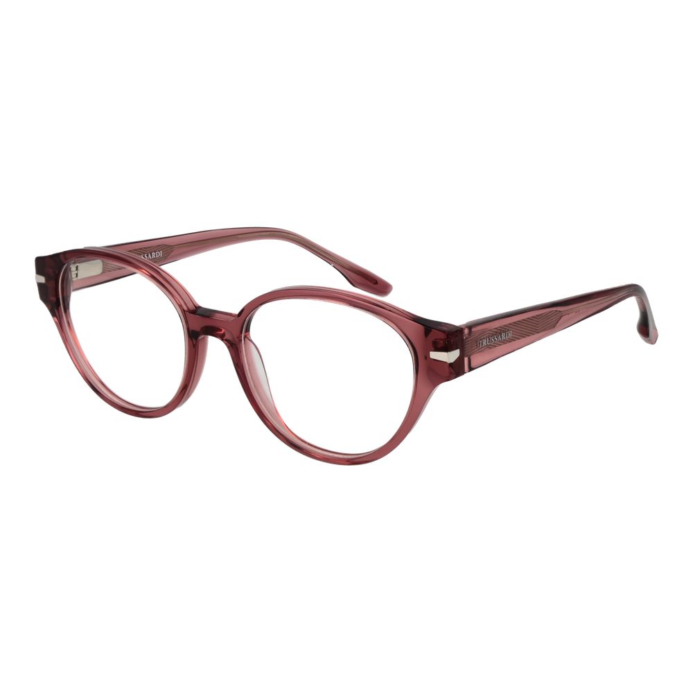 Trussardi Pink Acetate Glasses Women's (Frames)