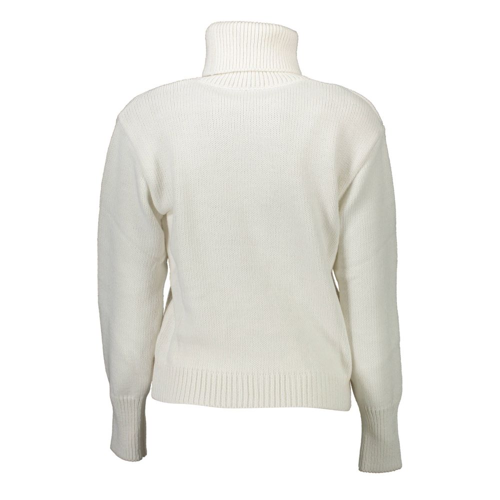 Gaelle Paris Bianco Acrylic Women Women's Sweater