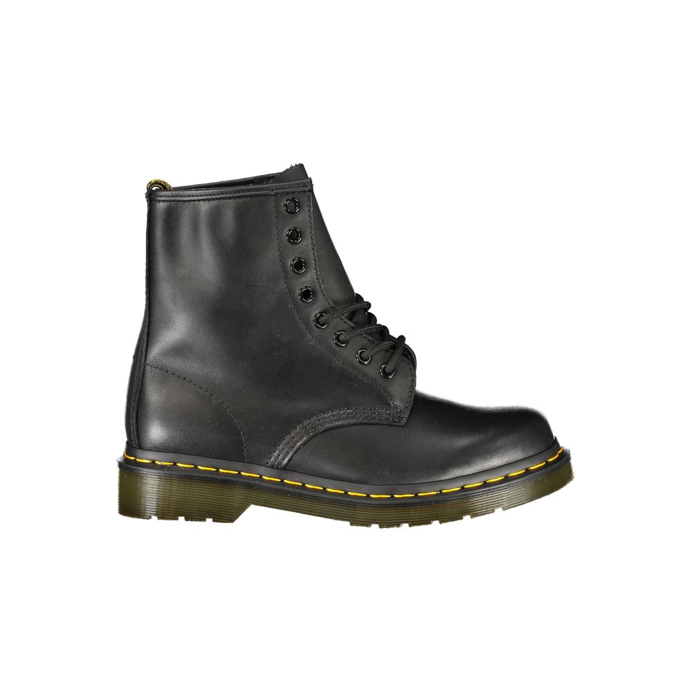 Dr. Martens Black Leather Unisex Ankle Women's Boot