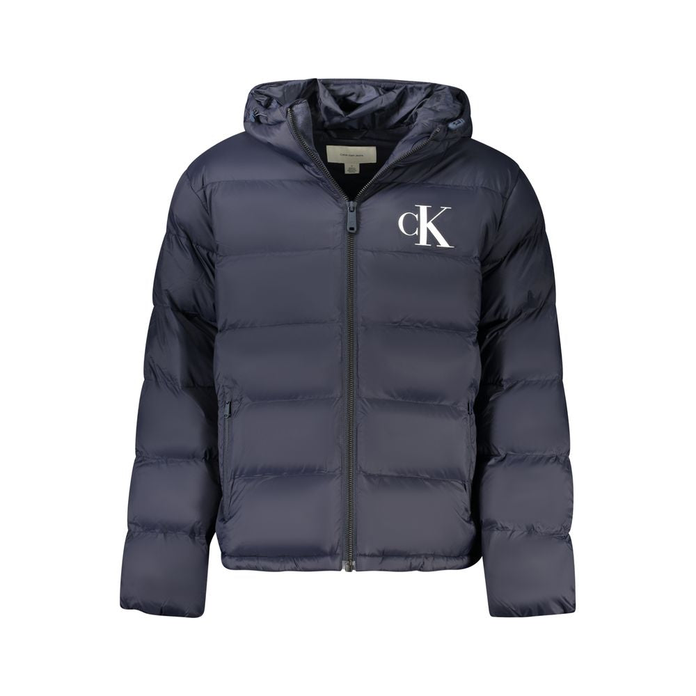 Calvin Klein Blu Poliammide Men's Men's Jacket