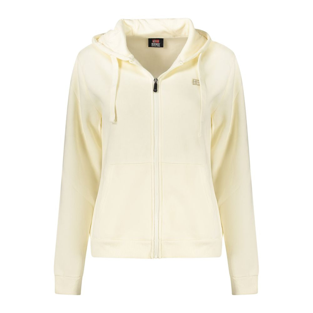 Norway 1963 White Cotton Women's Hoodie Women's Sweatshirt