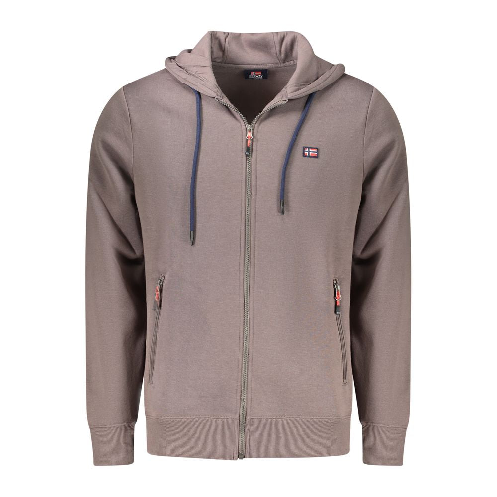 Norway 1963 Marrone Cotton Men Men's Sweatshirt