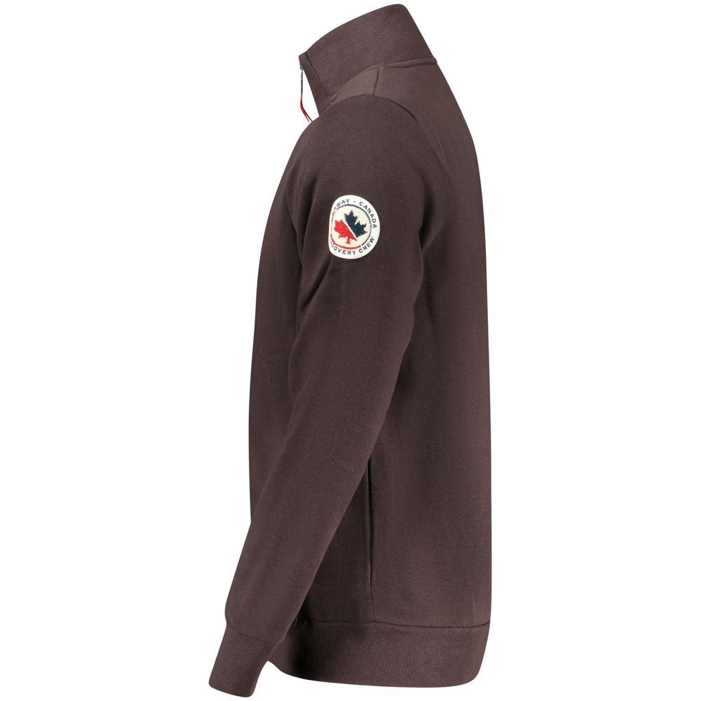 Norway 1963 Marrone Cotton Men Men's Sweatshirt